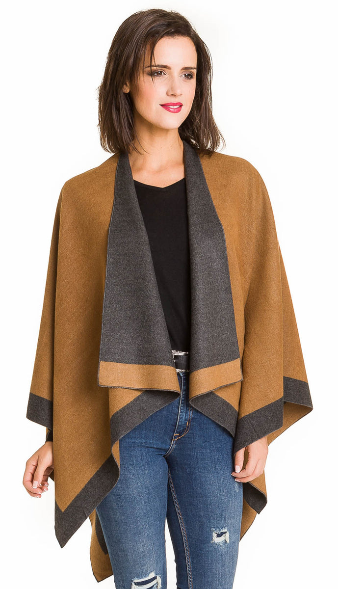 Cardigan Poncho Shawl Wrap Women's Shawl Wrap Poncho Ruana Cape