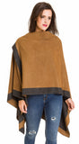 Cardigan Poncho (Dark Gray Beige) - Melifluos
