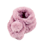 Faux Fur Collar Scarf for Women (Pink)