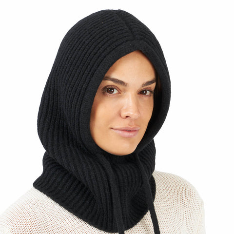 Hooded Scarf Balaclava (Black)