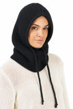 Hooded Scarf Balaclava (Black)