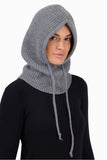 Hooded Scarf Balaclava (Gray)