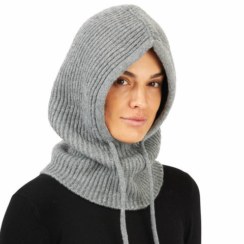 Hooded Scarf Balaclava (Gray)