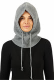 Hooded Scarf Balaclava (Gray)