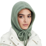Hooded Scarf Balaclava (Green)