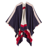 Women's Shawl Wrap Poncho Ruana Cape Cardigan Sweater Open Front (PCA01)