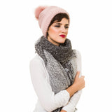 Beanie with Pom Pom (Pink) - Melifluos