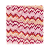 Spanish Design Printed Viscose Scarf (Pink Zig Zag) - Melifluos