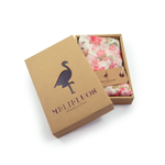 100% Silk Spanish Design Scarves (Pink Floral) - Melifluos