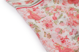 100% Silk Spanish Design Scarves (Pink Floral) - Melifluos