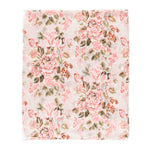Spanish Design Printed Viscose Scarf (Beige Rose)