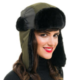 Trapper Hat (Army Green) - Melifluos
