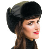 Trapper Hat (Army Green) - Melifluos