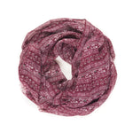 Spanish Design Printed Viscose Scarf (Purple Elephant) - Melifluos