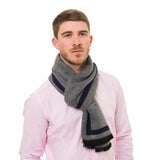 Viscose Men Scarves (Navy) - Melifluos