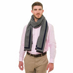 Viscose Men Scarves (Navy) - Melifluos