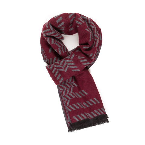 Viscose Men Scarves (Diamond Red) - Melifluos