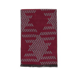 Viscose Men Scarves (Diamond Red) - Melifluos