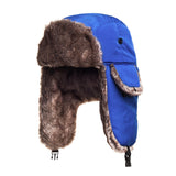 Trapper Hat (Double Blue)