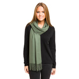 Solid Color Classic Scarf (Green) - Melifluos