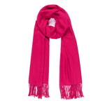 Solid Color Classic Scarf (Magenta) - Melifluos