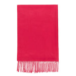 Solid Color Classic Scarf (Red) - Melifluos