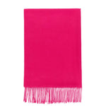 Solid Color Classic Scarf (Magenta) - Melifluos