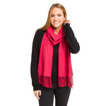 Solid Color Classic Scarf (Red) - Melifluos