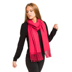 Solid Color Classic Scarf (Red) - Melifluos