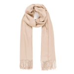 Solid Color Classic Scarf (Beige) - Melifluos