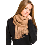 Solid Color Classic Scarf (Caramel) - Melifluos