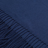 Solid Color Classic Scarf (Navy) - Melifluos