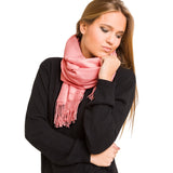 Solid Color Classic Scarf (Pink) - Melifluos